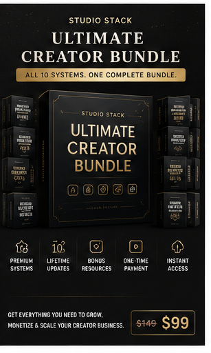 Studio Stack Ultimate Creator Bundle